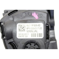 PEDALS & PADS  OEM N. 8V21-9F836-AB ORIGINAL PART ESED FORD FIESTA (09/2008 - 11/2012) BENZINA 12  YEAR OF CONSTRUCTION 2011