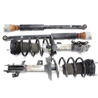 KIT OF 4 FRONT AND REAR SHOCK ABSORBERS OEM N. 28235 KIT 4 AMMORTIZZATORI ANTERIORI E POSTERIORI ORIGINAL PART ESED FORD FIESTA (09/2008 - 11/2012) BENZINA 12  YEAR OF CONSTRUCTION 2011