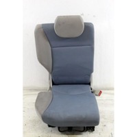 THIRD ROW SINGLE FABRIC SEATS OEM N. 23PSTFTIDEA350MV5P SPARE PART USED CAR FIAT IDEA 350 (2003 - 2008)  DISPLACEMENT DIESEL 1,3 YEAR OF CONSTRUCTION 2004