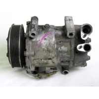 AIR-CONDITIONER COMPRESSOR OEM N. 9686061780 SPARE PART USED CAR FIAT SCUDO 270 MK2 (2007 - 2016)  DISPLACEMENT DIESEL 1,6 YEAR OF CONSTRUCTION 2010