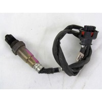 OXYGEN SENSOR . OEM N. 0258006176 SPARE PART USED CAR OPEL CORSA D S07 (2006 - 2011)  DISPLACEMENT BENZINA 1,2 YEAR OF CONSTRUCTION 2007