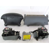 KIT COMPLETE AIRBAG OEM N. 16174 KIT AIRBAG COMPLETO SPARE PART USED CAR KIA RIO MK1 R DC (2000 - 2005) DISPLACEMENT BENZINA 1,3 YEAR OF CONSTRUCTION 2001