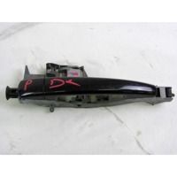 RIGHT REAR DOOR HANDLE OEM N. 9101KX SPARE PART USED CAR CITROEN C3 MK2 SC (2009 - 2016)  DISPLACEMENT BENZINA/GPL 1,4 YEAR OF CONSTRUCTION 2010