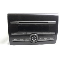 RADIO CD / AMPLIFIER / HOLDER HIFI SYSTEM OEM N. 735484417 SPARE PART USED CAR FIAT BRAVO 198 (02/2007 - 01/2011)  DISPLACEMENT BENZINA/GPL 1,4 YEAR OF CONSTRUCTION 2009