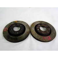 BRAKE DISC FRONT OEM N. 4249G1 SPARE PART USED CAR CITROEN C3 / PLURIEL MK1 (2002 - 09/2005)  DISPLACEMENT BENZINA 1,6 YEAR OF CONSTRUCTION 2004