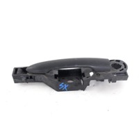 LEFT FRONT DOOR HANDLE OEM N. 7701475753 SPARE PART USED CAR RENAULT CLIO BR0//1 CR0/1 KR0/1 MK3 R (05/2009 - 2013)  DISPLACEMENT DIESEL 1,5 YEAR OF CONSTRUCTION 2011