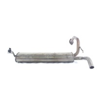 REAR SILENCER OEM N. B001034480 SPARE PART USED CAR CITROEN C1 (DAL 2014)  DISPLACEMENT BENZINA 1 YEAR OF CONSTRUCTION 2015