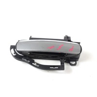 LEFT REAR EXTERIOR HANDLE OEM N. 4F0837207B SPARE PART USED CAR AUDI A6 C6 4F2 4FH 4F5 BER/SW/ALLROAD (07/2004 - 10/2008)  DISPLACEMENT DIESEL 3 YEAR OF CONSTRUCTION 2005