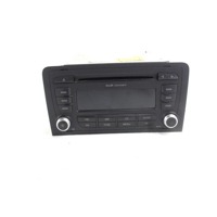 RADIO CD / AMPLIFIER / HOLDER HIFI SYSTEM OEM N. 8P0035186AB SPARE PART USED CAR AUDI A3 MK2R 8P 8PA 8P1 (2008 - 2012) DISPLACEMENT DIESEL 1,6 YEAR OF CONSTRUCTION 2010