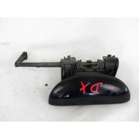 RIGHT FRONT DOOR HANDLE OEM N. 9101N7 SPARE PART USED CAR PEUGEOT 206 / 206 CC 2A/C 2D 2E/K (1998 - 2003)  DISPLACEMENT BENZINA 2 YEAR OF CONSTRUCTION 2001