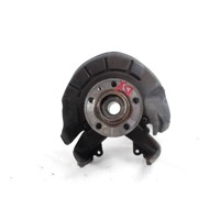CARRIER, RIGHT FRONT / WHEEL HUB WITH BEARING, FRONT OEM N. 6Q0407256AC SPARE PART USED CAR SEAT IBIZA 6J5 6P1 MK4 R BER/SW (2012 -2017)  DISPLACEMENT BENZINA 1,2 YEAR OF CONSTRUCTION 2012