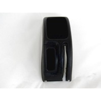 TUNNEL OBJECT HOLDER WITHOUT ARMREST OEM N. 96250374 SPARE PART USED CAR PEUGEOT 206 / 206 CC 2A/C 2D 2E/K (1998 - 2003)  DISPLACEMENT DIESEL 1,4 YEAR OF CONSTRUCTION 2002