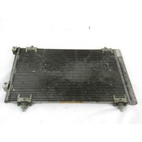 CONDENSER, AIR CONDITIONING OEM N. 9650545480 SPARE PART USED CAR CITROEN C4 MK1 / COUPE L LC (2004 - 08/2009)  DISPLACEMENT DIESEL 1,6 YEAR OF CONSTRUCTION 2006