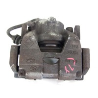 BRAKE CALIPER FRONT LEFT . OEM N. 410010001R SPARE PART USED CAR RENAULT SCENIC/GRAND SCENIC JZ0/1 MK3 R (2012 - 2016)  DISPLACEMENT DIESEL 1,5 YEAR OF CONSTRUCTION 2012
