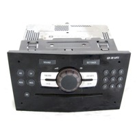 RADIO CD / AMPLIFIER / HOLDER HIFI SYSTEM OEM N. 13357129 SPARE PART USED CAR OPEL CORSA D S07 (2006 - 2011)  DISPLACEMENT DIESEL 1,3 YEAR OF CONSTRUCTION 2011