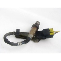 OXYGEN SENSOR . OEM N. 258006206 SPARE PART USED CAR FIAT GRANDE PUNTO 199 (2005 - 2012)  DISPLACEMENT BENZINA 1,4 YEAR OF CONSTRUCTION 2006