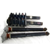 KIT OF 4 FRONT AND REAR SHOCK ABSORBERS OEM N. 18068 KIT 4 AMMORTIZZATORI ANTERIORI E POSTERIORI SPARE PART USED CAR AUDI A3 MK2 8P 8PA 8P1 (2003 - 2008) DISPLACEMENT BENZINA 1,6 YEAR OF CONSTRUCTION 2005
