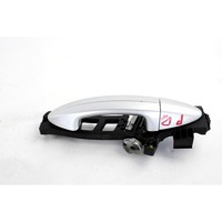 RIGHT REAR DOOR HANDLE OEM N. 1597049 SPARE PART USED CAR FORD FIESTA CB1 CNN MK6 R (2012 - 2017) DISPLACEMENT BENZINA/GPL 1,4 YEAR OF CONSTRUCTION 2012