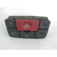 SWITCH HAZARD WARNING/CENTRAL LCKNG SYST OEM N. 735357113 SPARE PART USED CAR FIAT PANDA 169 (2003 - 08/2009)  DISPLACEMENT BENZINA 1,1 YEAR OF CONSTRUCTION 2004