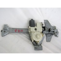 DOOR WINDOW LIFTING MECHANISM REAR OEM N. 18336 SISTEMA ALZACRISTALLO PORTA POSTERIORE ELETT SPARE PART USED CAR CITROEN C4 MK1 / COUPE L LC (2004 - 08/2009)  DISPLACEMENT DIESEL 1,6 YEAR OF CONSTRUCTION 2009