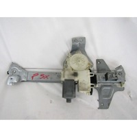 DOOR WINDOW LIFTING MECHANISM REAR OEM N. 18336 SISTEMA ALZACRISTALLO PORTA POSTERIORE ELETT SPARE PART USED CAR CITROEN C4 MK1 / COUPE L LC (2004 - 08/2009)  DISPLACEMENT DIESEL 1,6 YEAR OF CONSTRUCTION 2009