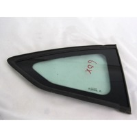 FIXED DOOR WINDOW, RIGHT OEM N. 8569EZ SPARE PART USED CAR CITROEN C4 MK1 / COUPE L LC (2004 - 08/2009)  DISPLACEMENT DIESEL 1,6 YEAR OF CONSTRUCTION 2009