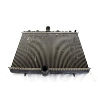 RADIATORS . OEM N. 1498986080 SPARE PART USED CAR FIAT SCUDO 270 MK2 (2007 - 2016)  DISPLACEMENT DIESEL 1,6 YEAR OF CONSTRUCTION 2008
