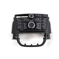 FRONTAL RADIO / SHIP CONTROL UNIT OEM N. 13362778 SPARE PART USED CAR OPEL MERIVA B S10 (2010 -2017) DISPLACEMENT BENZINA/GPL 1,4 YEAR OF CONSTRUCTION 2013