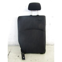 BACK SEAT BACKREST OEM N. SCPSTMTSPACESTARA0ABR5P SPARE PART USED CAR MITSUBISHI SPACE STAR A0A (DAL 2012)  DISPLACEMENT BENZINA 1,3 YEAR OF CONSTRUCTION 2014