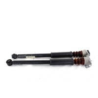 PAIR REAR SHOCK ABSORBERS OEM N. 30972 COPPIA AMMORTIZZATORI POSTERIORI SPARE PART USED CAR VOLKSWAGEN POLO 6R1 6C1 (06/2009 - 02/2014)  DISPLACEMENT BENZINA 1,2 YEAR OF CONSTRUCTION 2013