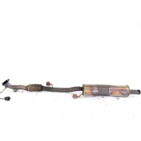 FRONT SILENCER OEM N. 6Q0253211AM SPARE PART USED CAR VOLKSWAGEN POLO 6R1 6C1 (06/2009 - 02/2014)  DISPLACEMENT BENZINA 1,2 YEAR OF CONSTRUCTION 2013