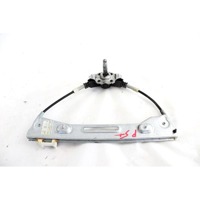 MANUAL REAR WINDOW LIFT SYSTEM OEM N. 46803654 SPARE PART USED CAR FIAT PANDA 169 R (2009 - 2011)  DISPLACEMENT BENZINA/METANO 1,2 YEAR OF CONSTRUCTION 2010