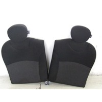 BACKREST BACKS FULL FABRIC OEM N. SCPITMNCOOPERONER56BR3P SPARE PART USED CAR MINI COOPER / ONE R56 (2007 - 2013)  DISPLACEMENT DIESEL 1,6 YEAR OF CONSTRUCTION 2009