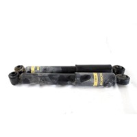 PAIR REAR SHOCK ABSORBERS OEM N. 9256 COPPIA AMMORTIZZATORI POSTERIORI AFTERMARKET SPARE PART USED CAR FIAT 500 CINQUECENTO 312 MK3 (2007 - 2015)  DISPLACEMENT BENZINA/GPL 1,2 YEAR OF CONSTRUCTION 2013