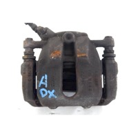 BRAKE CALIPER FRONT LEFT . OEM N. 77364340 SPARE PART USED CAR LANCIA Y YPSILON 843 R (2006 - 2011)  DISPLACEMENT BENZINA/GPL 1,4 YEAR OF CONSTRUCTION 2011