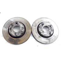 BRAKE DISC FRONT OEM N. 46401356 SPARE PART USED CAR LANCIA Y YPSILON 843 R (2006 - 2011)  DISPLACEMENT BENZINA/GPL 1,4 YEAR OF CONSTRUCTION 2011