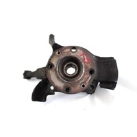 CARRIER, LEFT / WHEEL HUB WITH BEARING, FRONT OEM N. 7685590 SPARE PART USED CAR FIAT 500 CINQUECENTO MK2 (1991 - 1998)  DISPLACEMENT BENZINA 0,9 YEAR OF CONSTRUCTION 1997