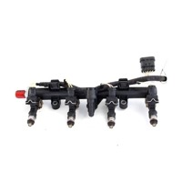 GASOLINE / GPL FUEL INJECTORS . OEM N. 77365388 SPARE PART USED CAR ALFA ROMEO MITO 955 (2008 - 2018)  DISPLACEMENT BENZINA 1,4 YEAR OF CONSTRUCTION 2010