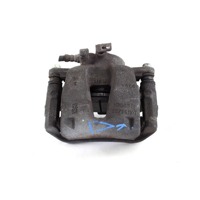 BRAKE CALIPER FRONT LEFT . OEM N. 77365544 SPARE PART USED CAR ALFA ROMEO MITO 955 (2008 - 2018)  DISPLACEMENT BENZINA 1,4 YEAR OF CONSTRUCTION 2010