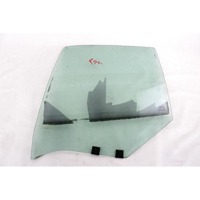 DOOR WINDOW, TINTED GLASS, REAR LEFT OEM N. 7700430719 SPARE PART USED CAR RENAULT CLIO BB CB MK2 R / CLIO STORIA (05/2001 - 2012)  DISPLACEMENT BENZINA 1,2 YEAR OF CONSTRUCTION 2003