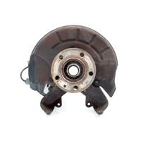 CARRIER, LEFT / WHEEL HUB WITH BEARING, FRONT OEM N. 6Q0407255AC SPARE PART USED CAR VOLKSWAGEN FOX 5Z1 5Z3 5Z4 (2005 - 2011)  DISPLACEMENT DIESEL 1,4 YEAR OF CONSTRUCTION 2007