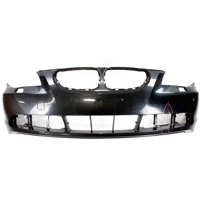 BUMPER, FRONT OEM N. 51117033694 SPARE PART USED CAR BMW SERIE 5 E60 E61 (2003 - 2010)  DISPLACEMENT DIESEL 3 YEAR OF CONSTRUCTION 2003
