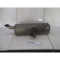 REAR SILENCER OEM N. 00001730S4 ORIGINAL PART ESED CITROEN C4 MK1 / COUPE LC (2004 - 08/2009) DIESEL 16  YEAR OF CONSTRUCTION 2009