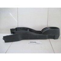 TUNNEL OBJECT HOLDER WITHOUT ARMREST OEM N. 9650071077 ORIGINAL PART ESED PEUGEOT 207 / 207 CC WA WC WK (2006 - 05/2009) BENZINA 14  YEAR OF CONSTRUCTION 2008