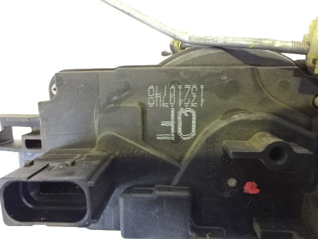 CENTRAL LOCKING OF THE FRONT LEFT DOOR OEM N. 13210748 ORIGINAL PART ESED OPEL ASTRA H L48,L08,L35,L67 5P/3P/SW (2004 - 2007) DIESEL 19  YEAR OF CONSTRUCTION 2005