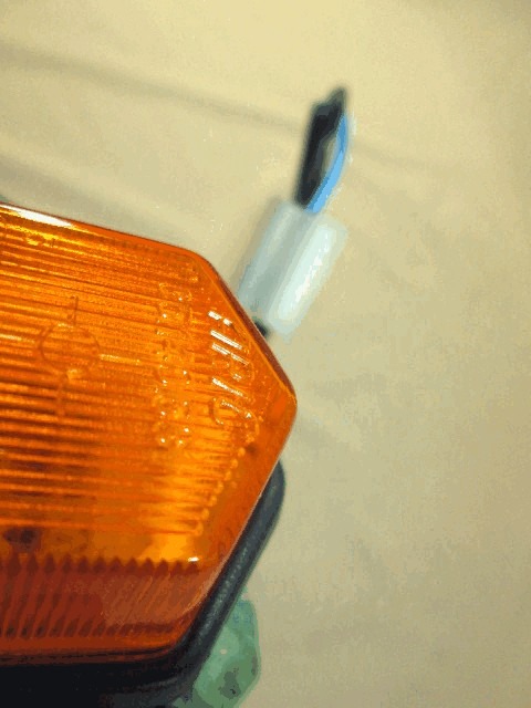 ADDITIONAL TURN INDICATOR LAMP OEM N. 35140000 ORIGINAL PART ESED FIAT 127 (1971 - 1987)BENZINA 9  YEAR OF CONSTRUCTION 1971