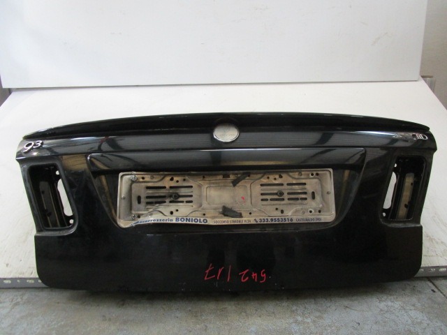 TRUNK LID OEM N. 12797736 ORIGINAL PART ESED SAAB 9-3 BER/SW/CABRIO (2003 - 2006) DIESEL 19  YEAR OF CONSTRUCTION 2005