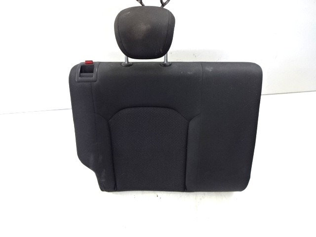 BACK SEAT BACKREST OEM N. 33304 SCHIENALE SDOPPIATO POSTERIORE TESSUTO ORIGINAL PART ESED AUDI A1 8X1 8XF (DAL 2010)DIESEL 16  YEAR OF CONSTRUCTION 2011