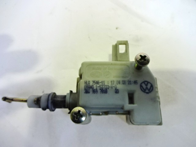 FILLER FLAP ACTUATOR OEM N. 3B0959781B ORIGINAL PART ESED SKODA OCTAVIA MK1 BER/SW ( 1997 - 2004)DIESEL 19  YEAR OF CONSTRUCTION 2001