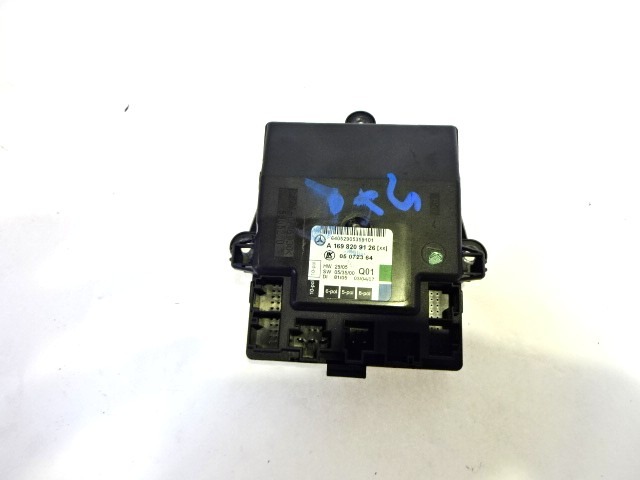 CONTROL OF THE FRONT DOOR OEM N. A1698209126 ORIGINAL PART ESED MERCEDES CLASSE A W169 5P C169 3P (2004 - 04/2008) DIESEL 20  YEAR OF CONSTRUCTION 2007